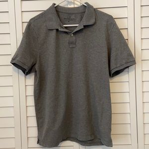 Men’s Vineyard Vines Gray Polo Medium